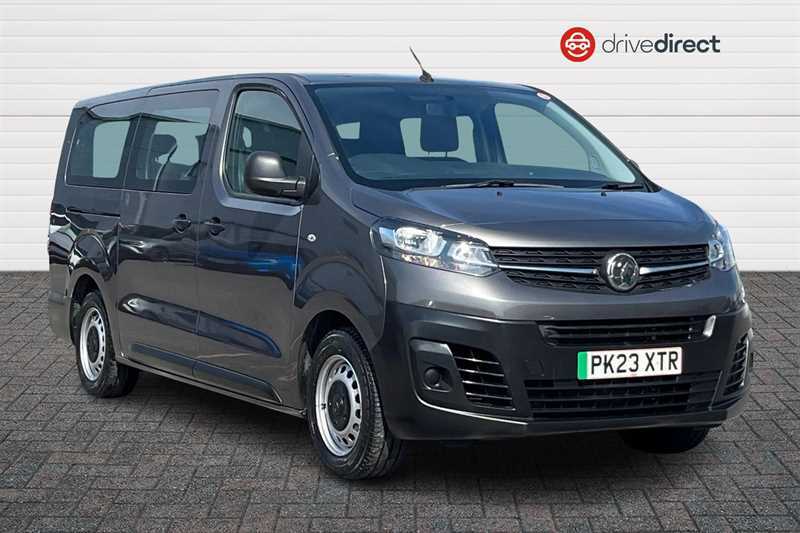 Vauxhall Vivaro 50Kwh Combi Mpv Lwb 9 Seat, 7.4 Grey
