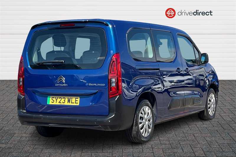 Citroen e-Berlingo 50Kwh Feel XL Mpv 7.4Kw Charger Blue #3