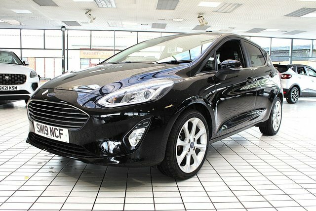 Ford Fiesta Ecoboost Gpf Titanium Hatchback SM19NCF Black
