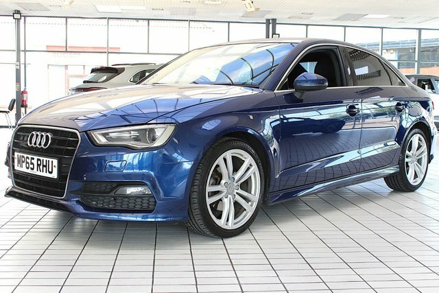 Audi A3 Tdi S Line Saloon MP65RHU Blue