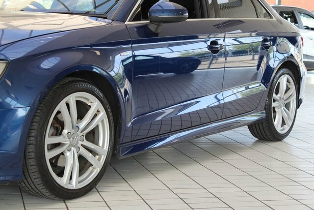 Audi A3 Tdi S Line Saloon MP65RHU Blue #3