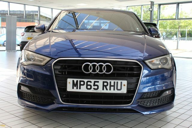Audi A3 Tdi S Line Saloon MP65RHU Blue #4