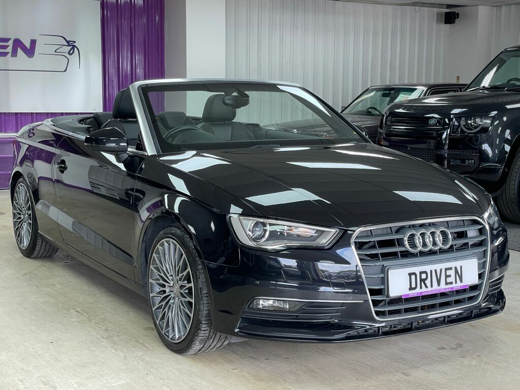 Audi A3 Cabriolet Diesel Black #5