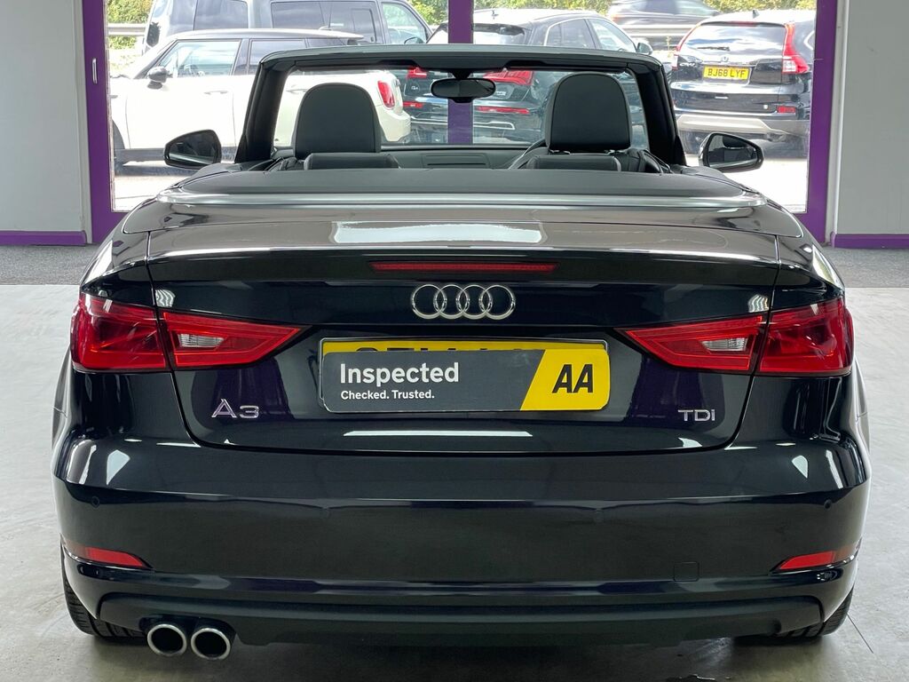 Audi A3 Cabriolet 1.8 Tfsi Sport S Tronic Euro 6 Ss Black #13
