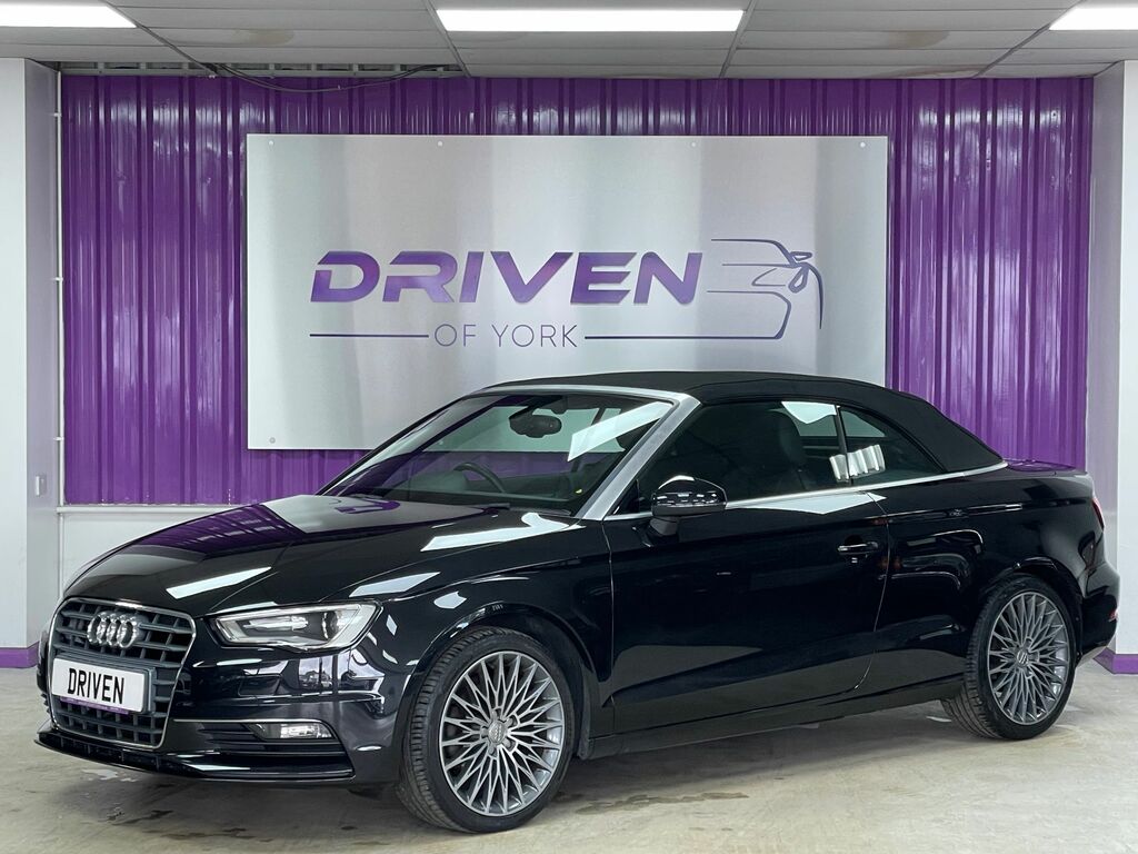 Audi A3 Cabriolet Diesel Black #2