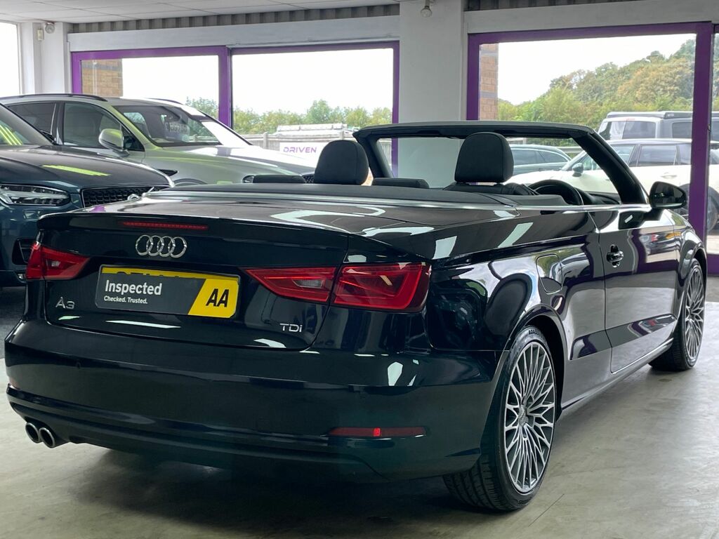 Audi A3 Cabriolet 1.8 Tfsi Sport S Tronic Euro 6 Ss Black #15