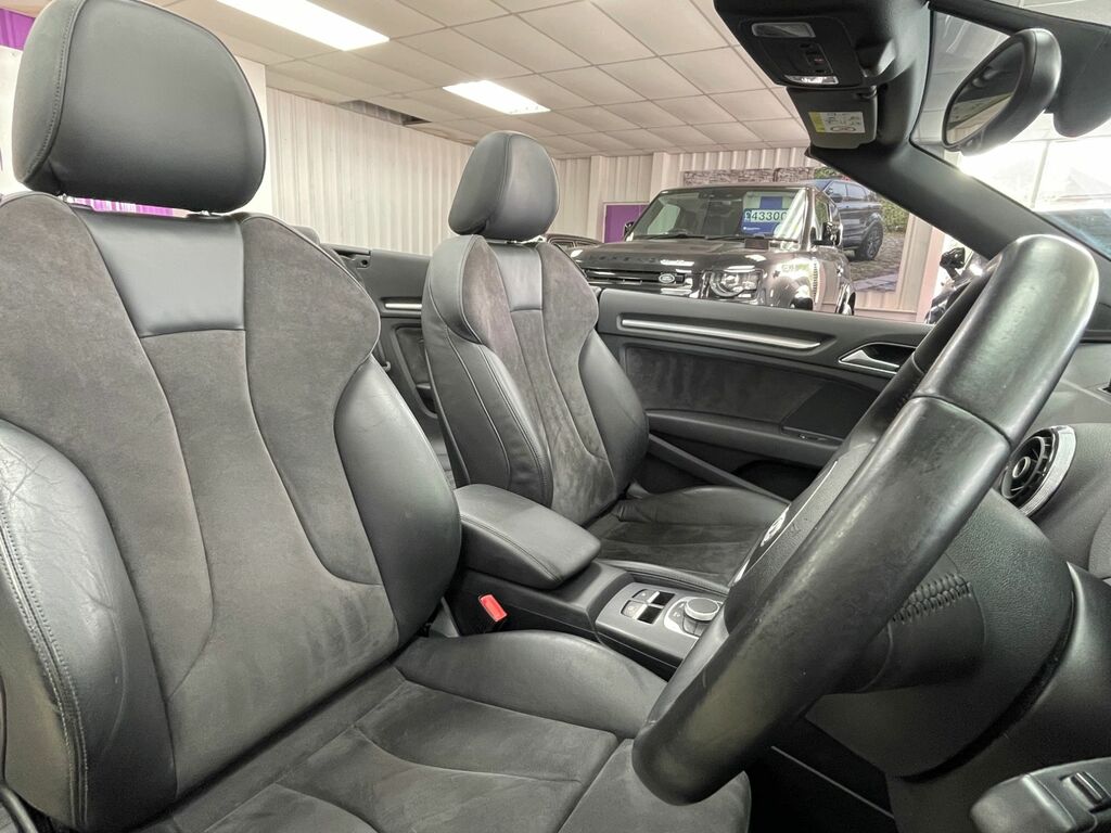 Audi A3 Cabriolet 1.8 Tfsi Sport S Tronic Euro 6 Ss Black #27
