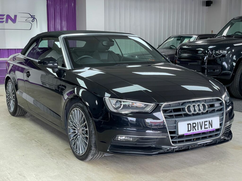 Audi A3 Cabriolet Diesel Black #6