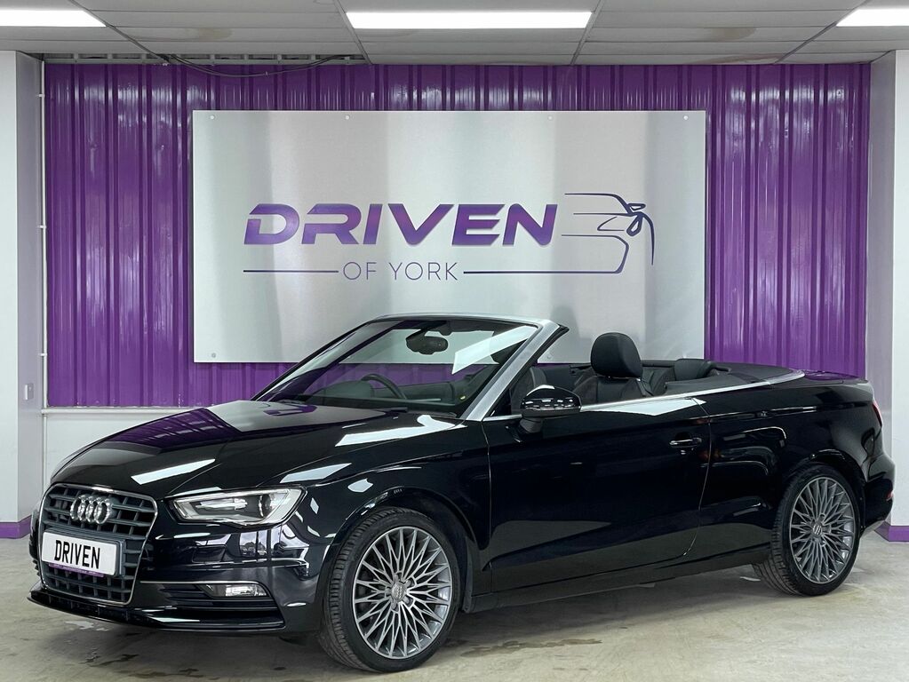 Audi A3 Cabriolet Diesel Black