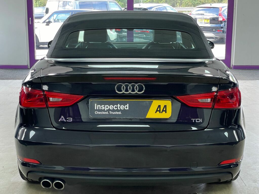 Audi A3 Cabriolet 1.8 Tfsi Sport S Tronic Euro 6 Ss Black #14