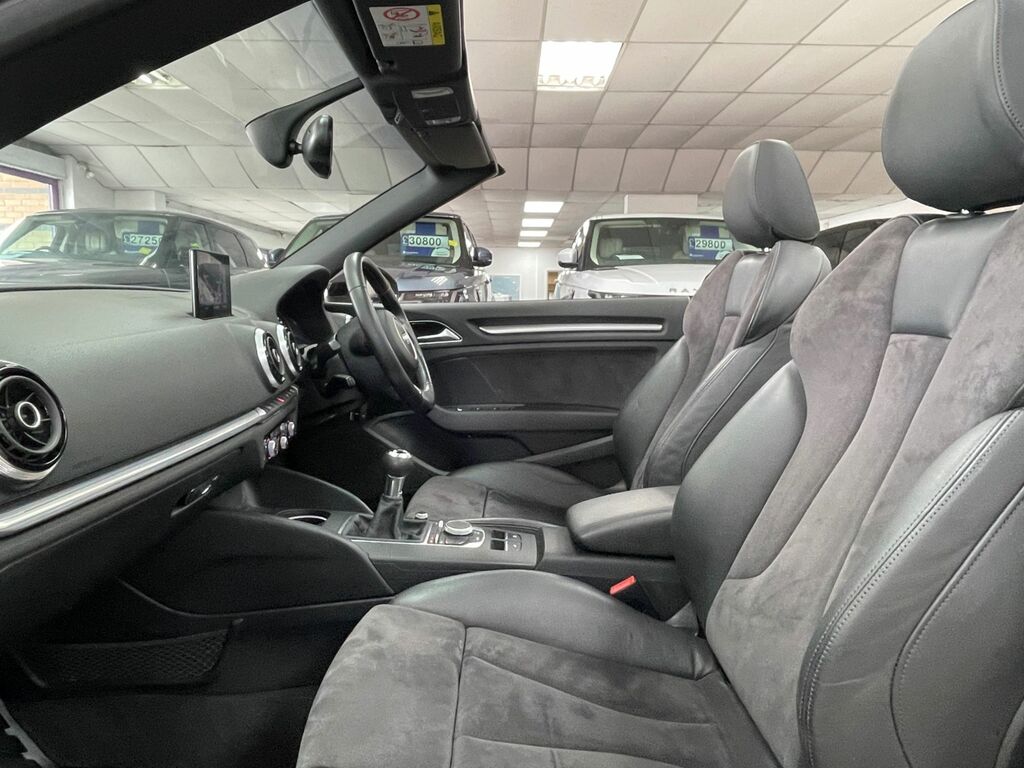 Audi A3 Cabriolet 1.8 Tfsi Sport S Tronic Euro 6 Ss Black #29