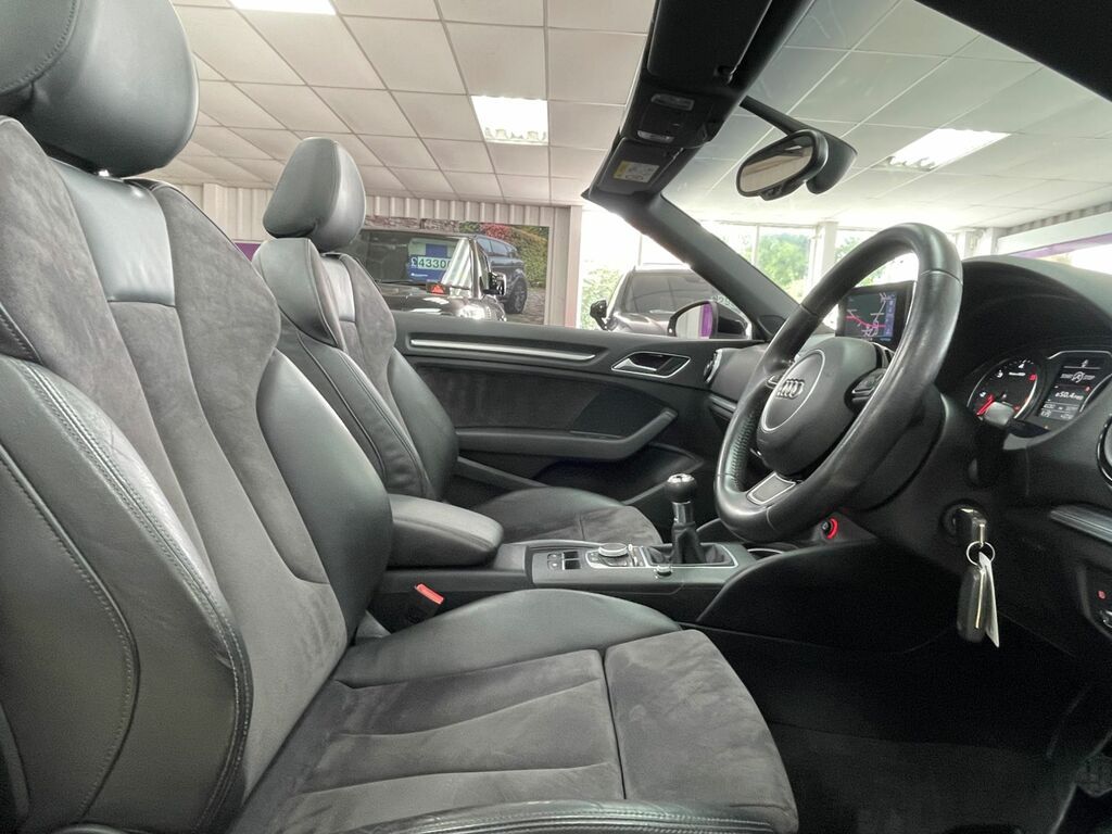 Audi A3 Cabriolet 1.8 Tfsi Sport S Tronic Euro 6 Ss Black #26