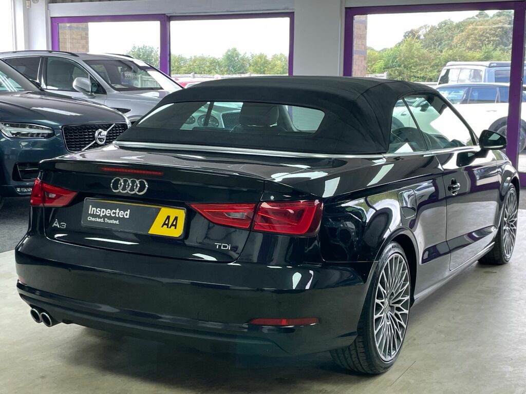 Audi A3 Cabriolet 1.8 Tfsi Sport S Tronic Euro 6 Ss Black #16
