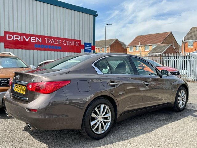 Infiniti Q50 2.2D Premium Executive Saloon Euro Brown #3