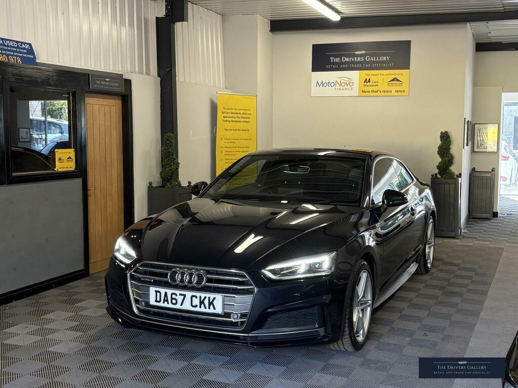 Audi A5 Coupe 2.0 Tdi S Line S Tronic Quattro Euro 6 Ss Blue