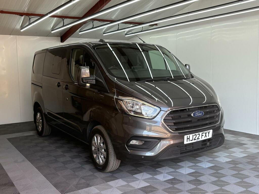Ford Transit Custom Combi Van 2.0 320 Ecoblue Limited Crew Van L1 H1 E Grey