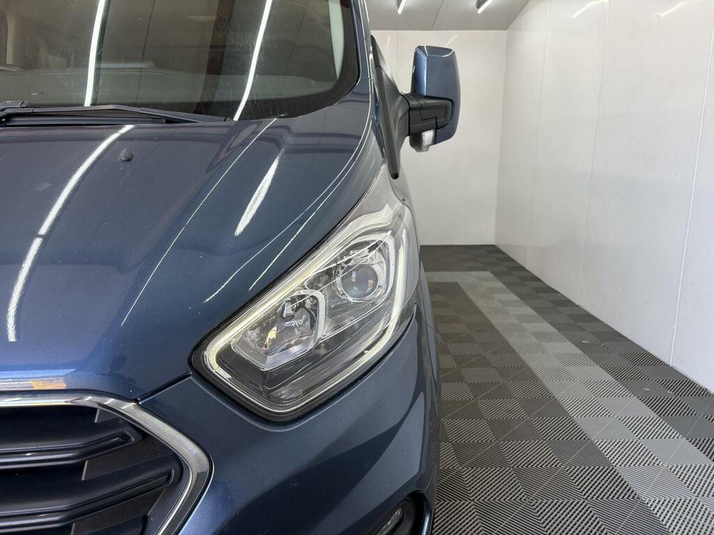 Ford Transit Custom Combi Van 2.0 300 Ecoblue Limited Crew Van L1 H1 E BG71OUC Blue #6