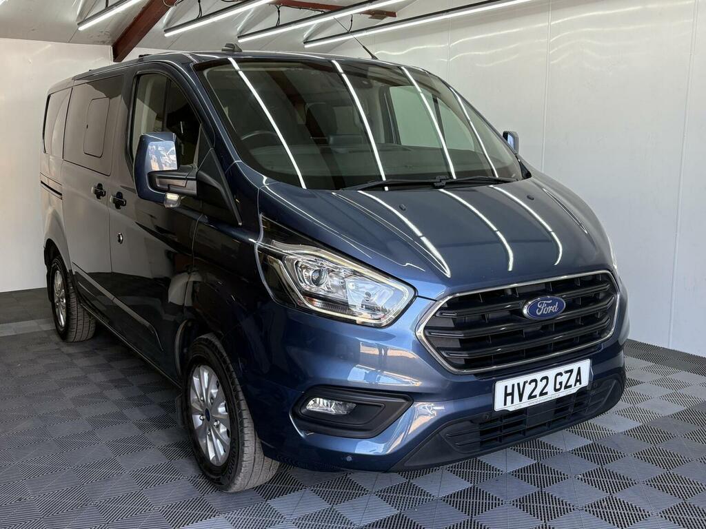 Ford Transit Custom Combi Van 2.0 300 Ecoblue Limited Crew Van L1 H1 E HV22GZA Blue #2