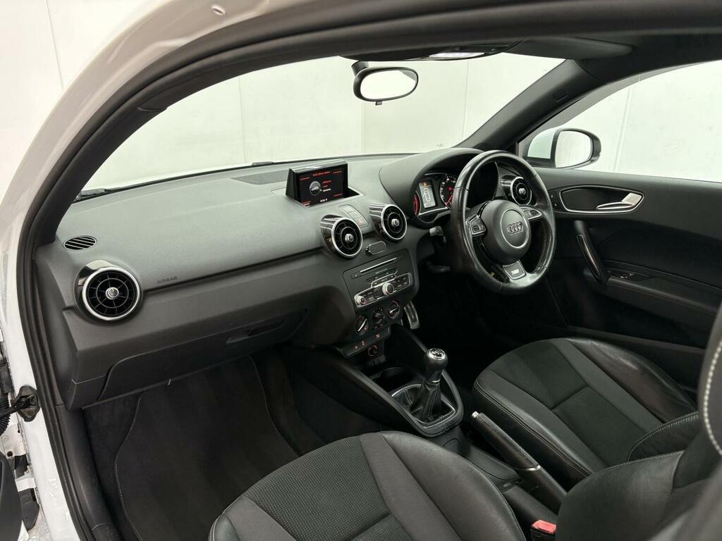 Audi A1 Hatchback 1.4 Tfsi Cod S Line Euro 6 Ss 20 AP65BYB White #5