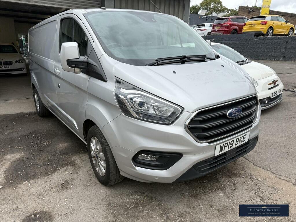 Ford Transit Custom Panel Van 2.0 300 Ecoblue Limited L2 H1 Euro 6 WP19BKE Silver