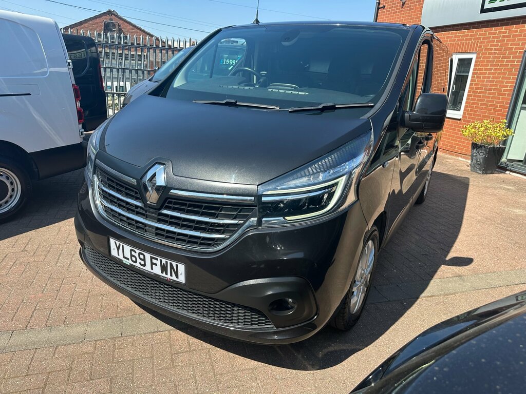 Renault Trafic 2.0 Dci Energy 28 Sport Nav Panel Van M Black #3