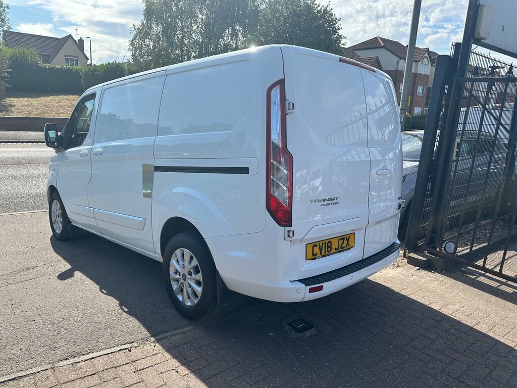 Ford Transit Custom 2.0 300 Ecoblue Limited Panel Van Manua White #6