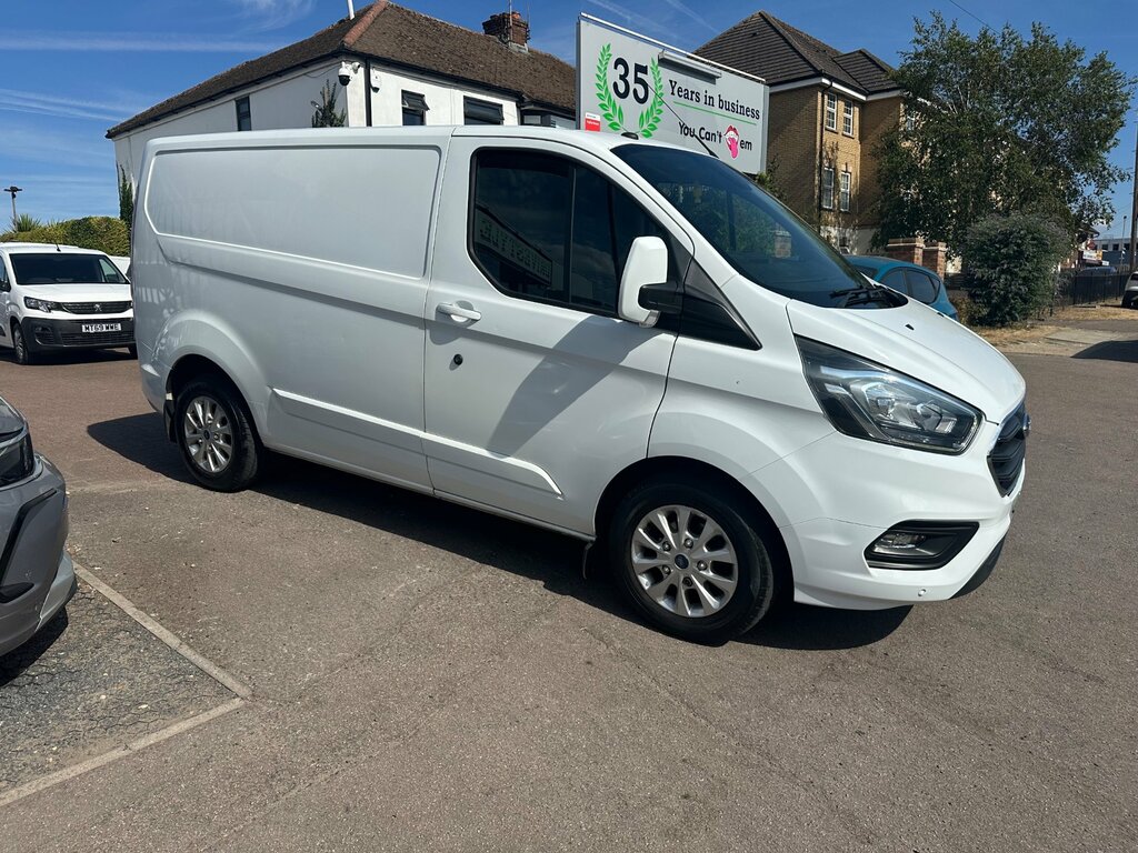 Ford Transit Custom 2.0 300 Ecoblue Limited Panel Van Manua White