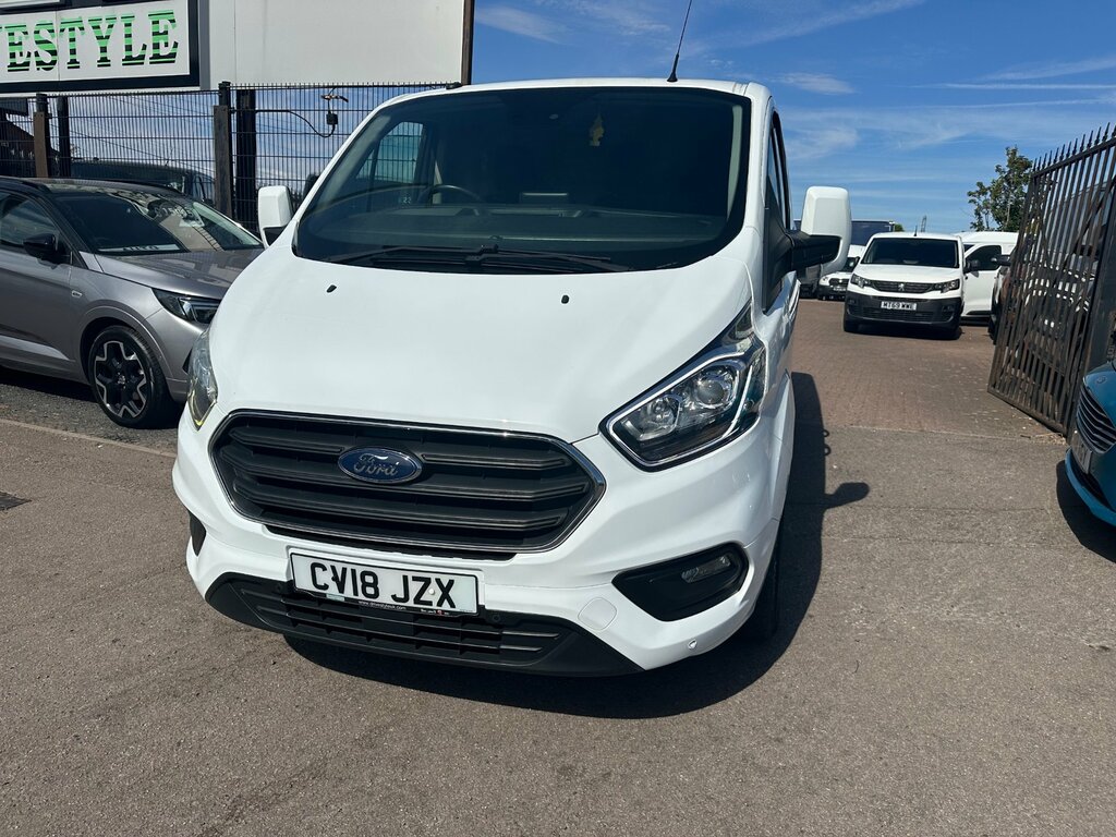 Ford Transit Custom 2.0 300 Ecoblue Limited Panel Van Manua White #4