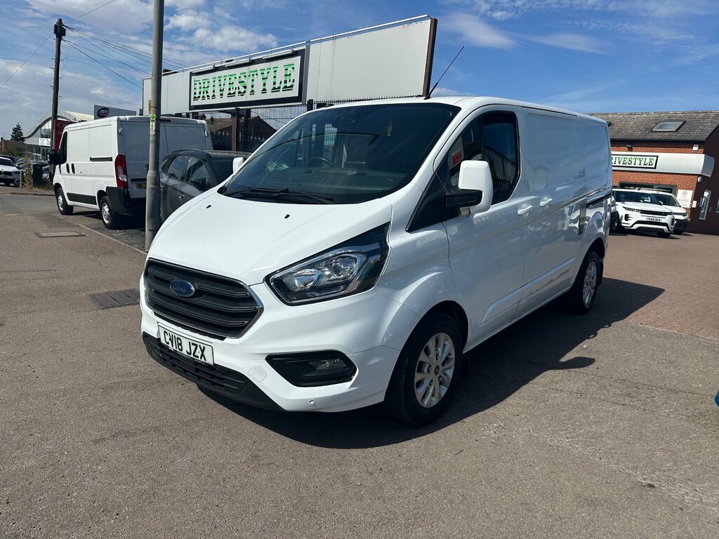 Ford Transit Custom 2.0 300 Ecoblue Limited Panel Van Manua White #3