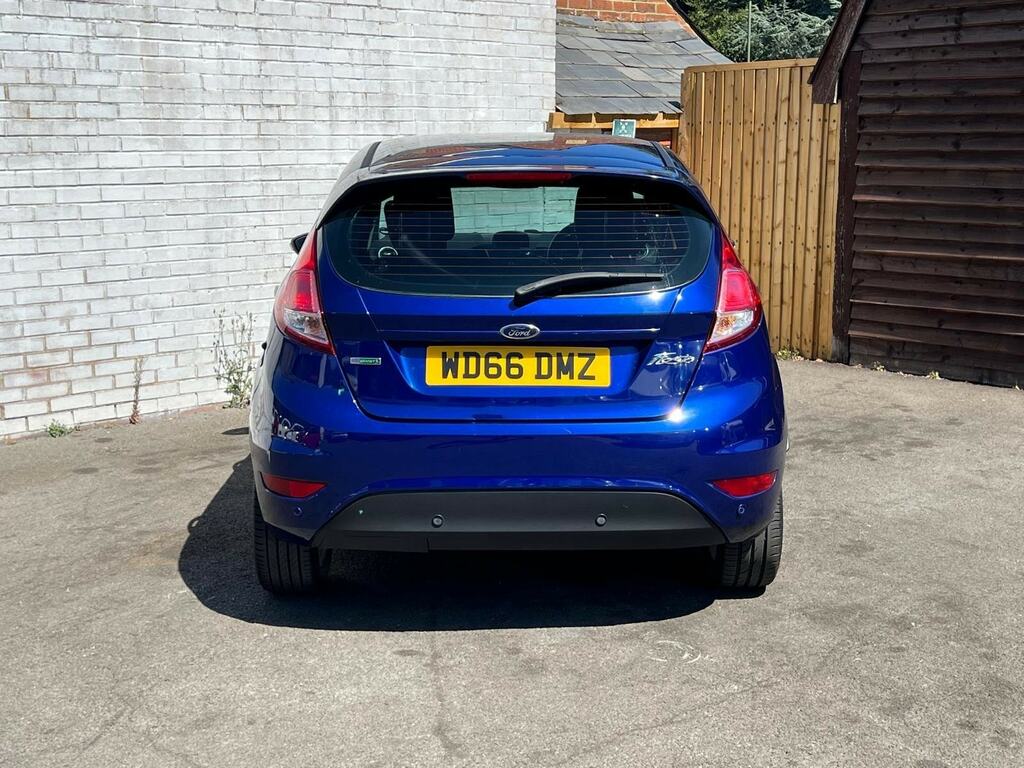 Ford Fiesta 1.0T Ecoboost Zetec Euro 6 Ss Blue #5