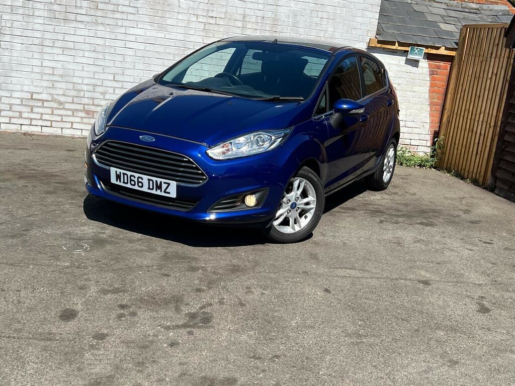 Ford Fiesta 1.0T Ecoboost Zetec Euro 6 Ss Blue #3