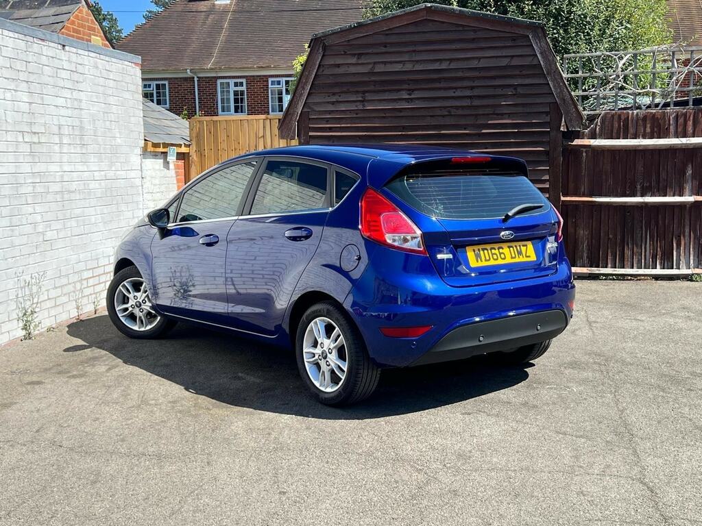 Ford Fiesta 1.0T Ecoboost Zetec Euro 6 Ss Blue #4