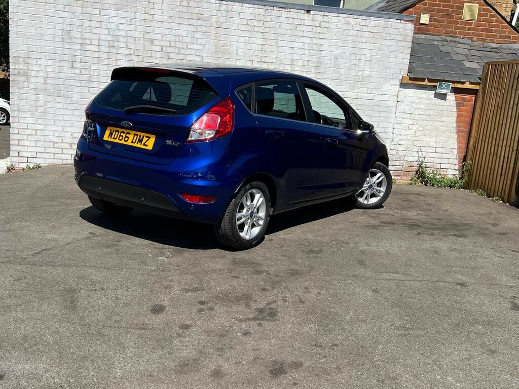 Ford Fiesta 1.0T Ecoboost Zetec Euro 6 Ss Blue #6