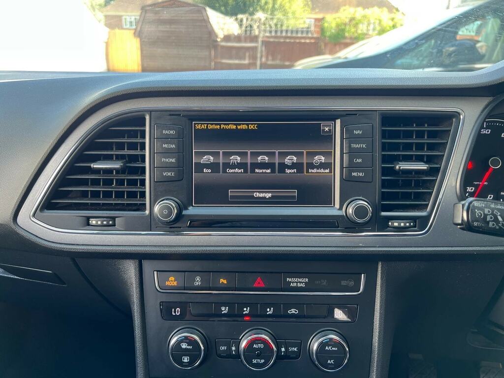Seat Leon 1.6 Tdi Se Sport Tourer Euro 6 Black #19