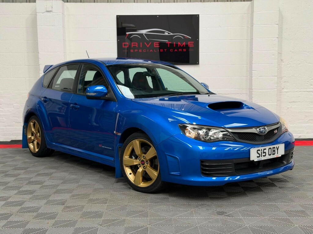 Subaru Impreza 2.5T Wrx Sti Type Uk 4Wd Euro 4 Blue