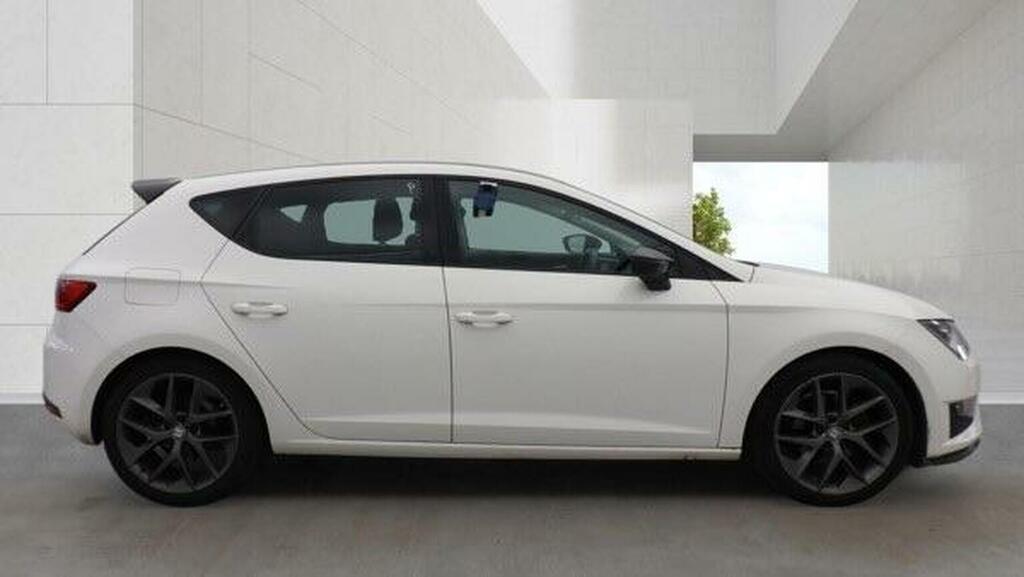 Seat Leon 2.0 Tdi Cr Fr Sport Tourer Euro White #8