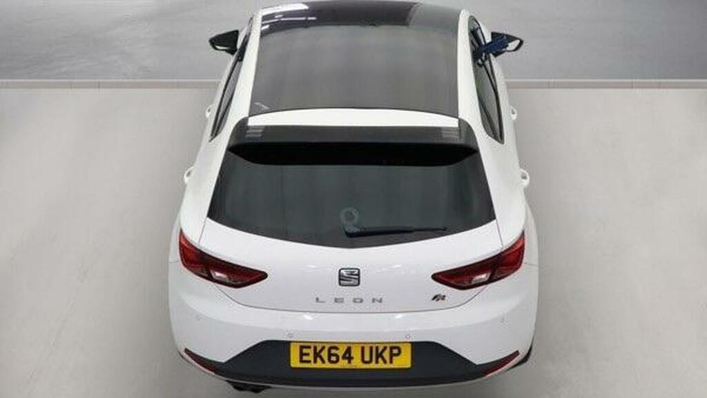 Seat Leon 2.0 Tdi Cr Fr Sport Tourer Euro White #7
