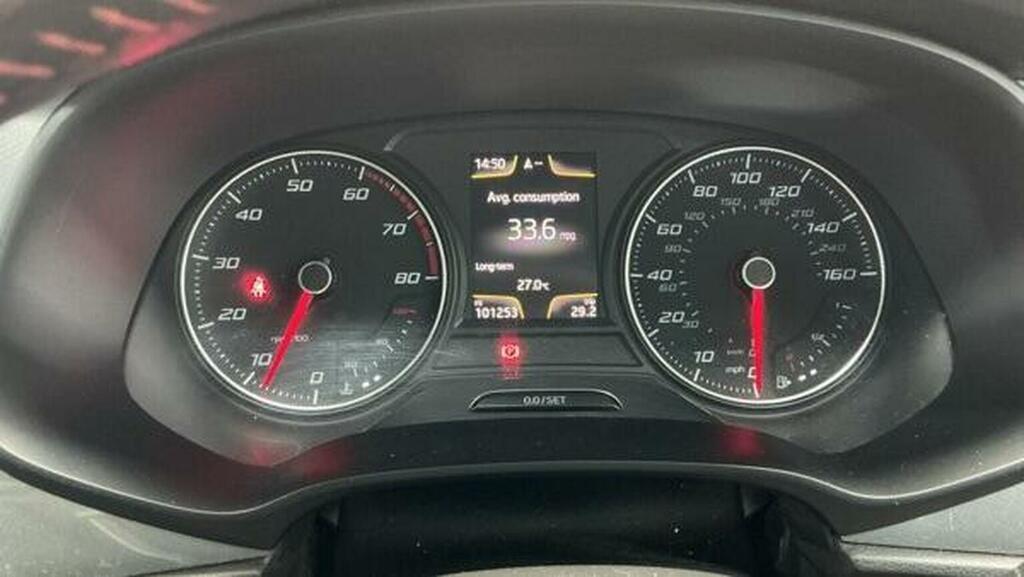 Seat Leon 2.0 Tdi Cr Fr Sport Tourer Euro White #12
