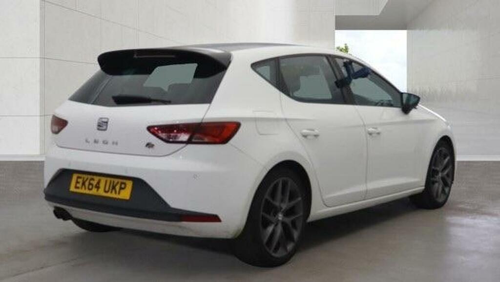 Seat Leon 1.4 Tsi Act Fr Euro 6 Ss White #4