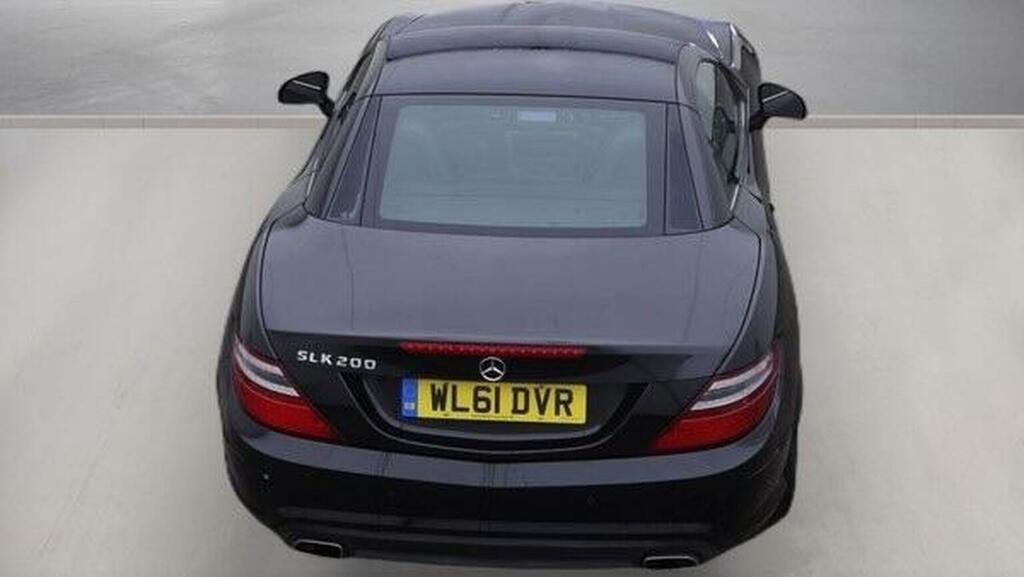 Mercedes-Benz SLK 1.8 Slk200 Blueefficiency Amg Sport Edition 125 G- Black #5