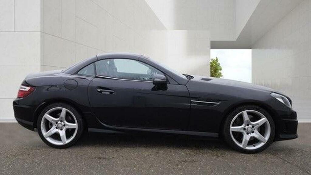 Mercedes-Benz SLK 1.8 Slk200 Blueefficiency Amg Sport Edition 125 G- Black #6