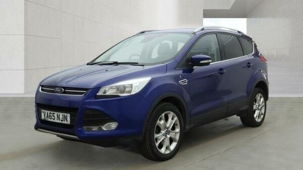 Ford Kuga 2.0 Tdci Titanium Awd Euro 6 Ss VA65NJN Blue #3