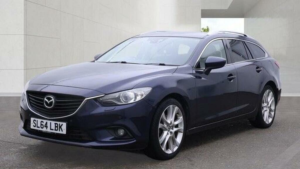 Mazda 6 2.2 Skyactiv-d Sport Nav Tourer Euro 6 Ss Blue #2