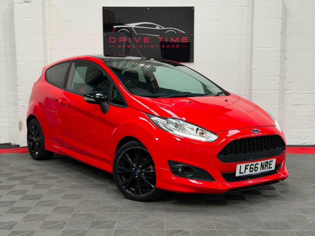 Ford Fiesta 1.0T Ecoboost Zetec S Euro 6 Ss Red