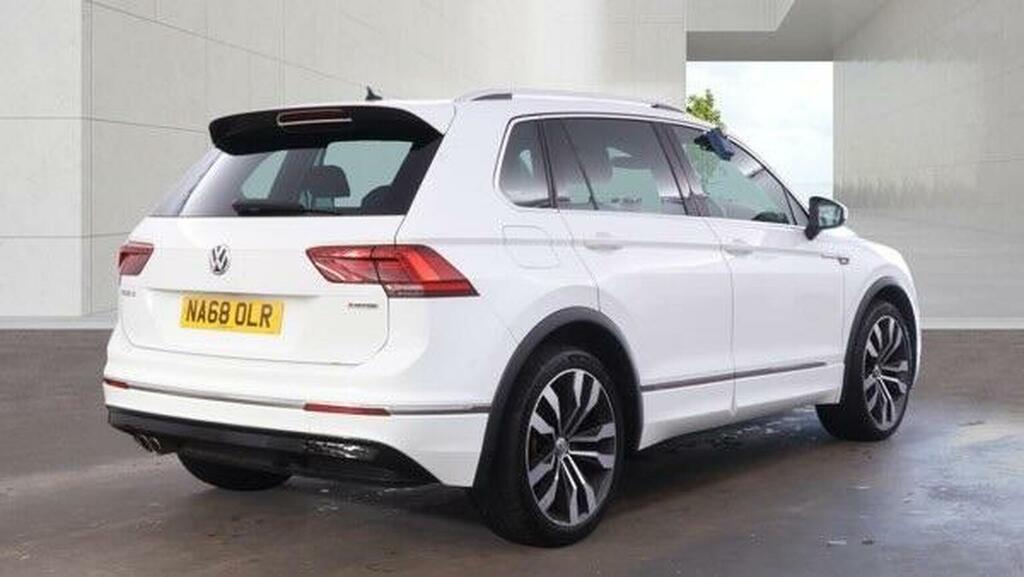 Volkswagen Tiguan 2.0 Tsi R-line Dsg 4Motion Euro 6 Ss White #7