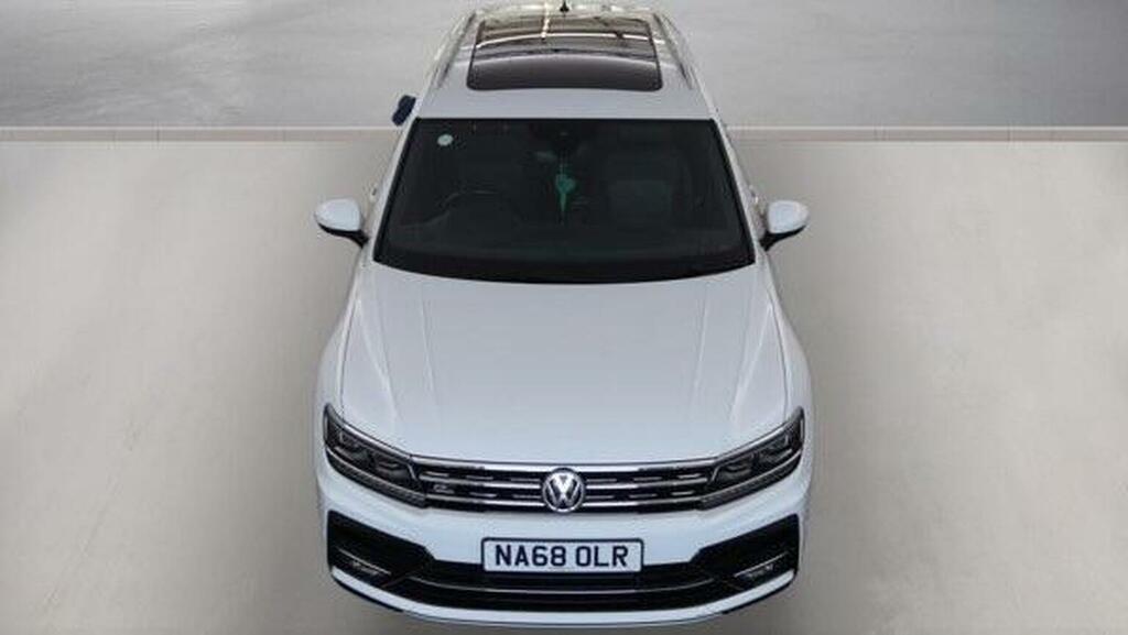 Volkswagen Tiguan 2.0 Tsi R-line Dsg 4Motion Euro 6 Ss White #8