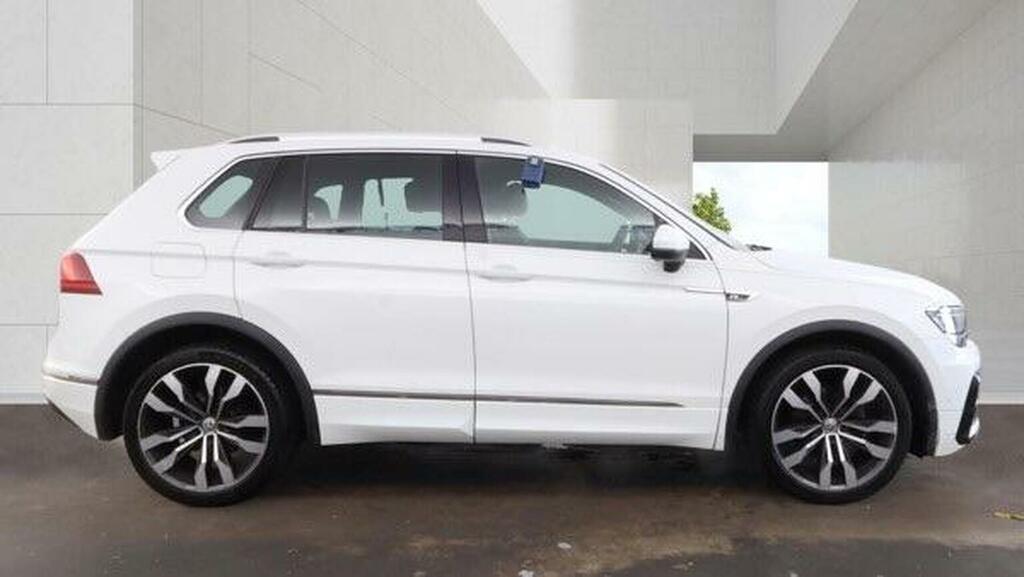 Volkswagen Tiguan 2.0 Tsi R-line Dsg 4Motion Euro 6 Ss White #6