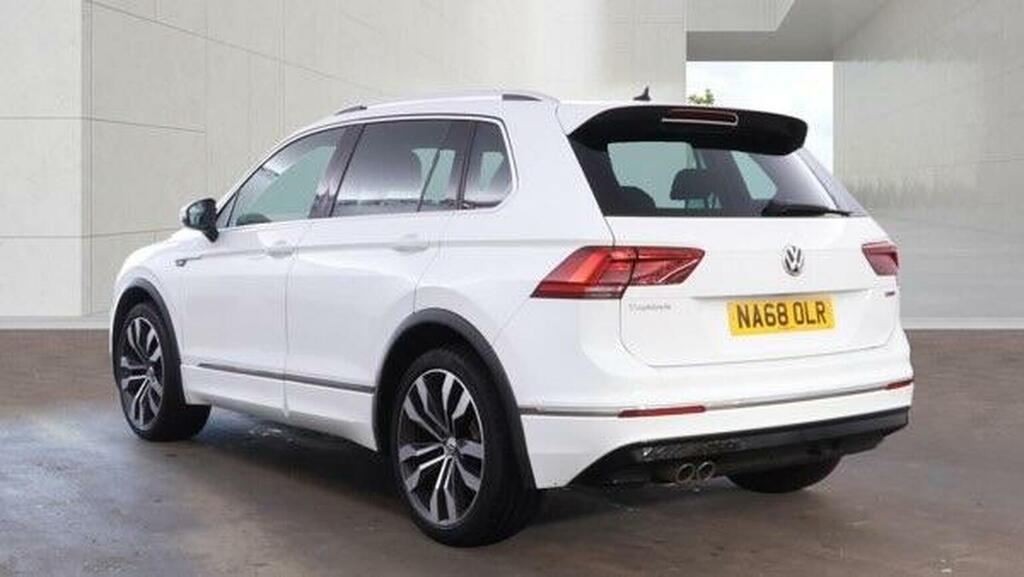 Volkswagen Tiguan 2.0 Tsi R-line Dsg 4Motion Euro 6 Ss White #3