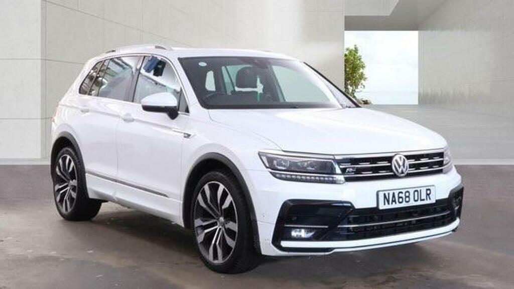 Volkswagen Tiguan 2.0 Tsi R-line Dsg 4Motion Euro 6 Ss White #1