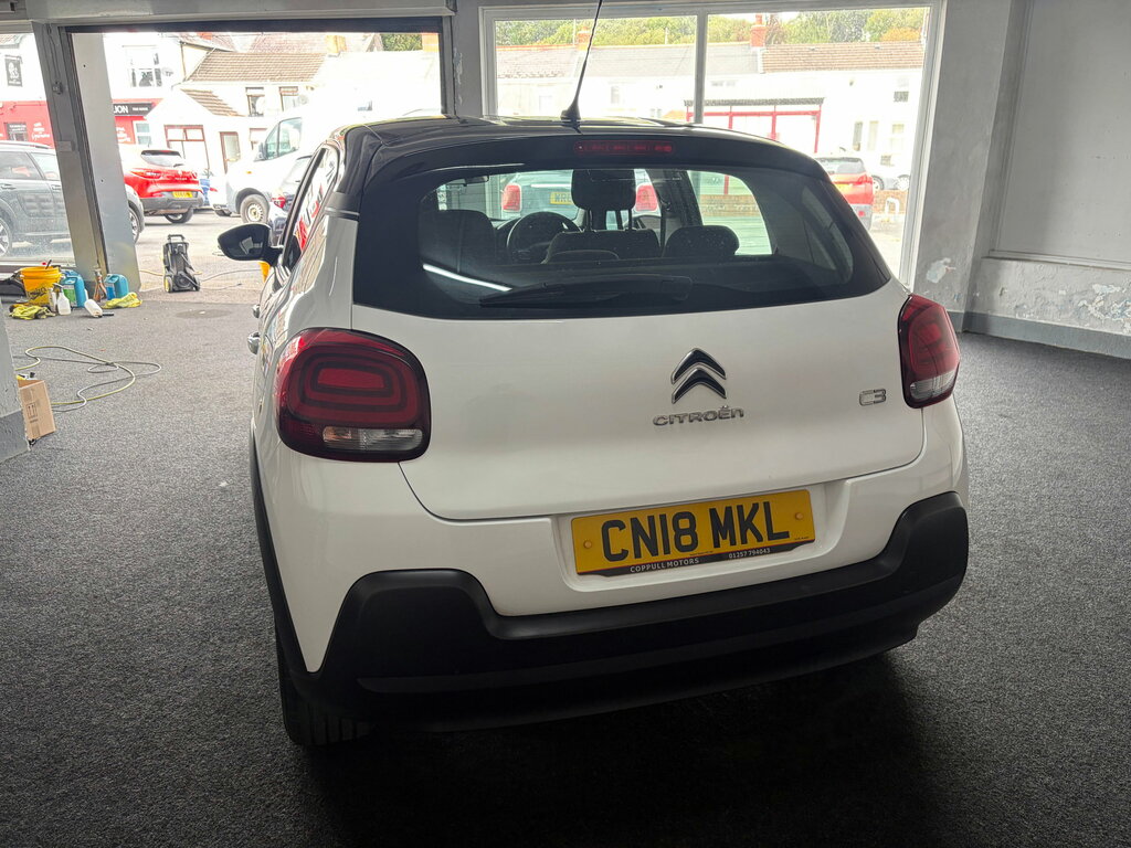 Citroen C3 1.2 Puretech Feel Hatchback Euro White #5